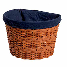 BRN košara za bicikl prednja sa navlakom