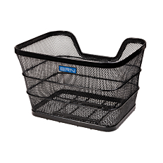 Bernardi košara pravokutna prednja/stražnja prepletena od crnog čelika