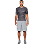 Under Armour HeatGear muška kratka kompresijska majica Armour Printed Compression Black/Camo