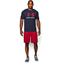 Under Armour muška majica Sportstyle Logo Midnight Navy/White/Red