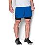 Under Armour muške kratke hlače Qualifier 2-in-1 Blue Marker/Black