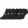 Under Armour Solid No Show Socks 6-Pack