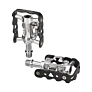 XLC pedale System Pedal PD-S20, jednostrane, crne, SPD kompatibilne