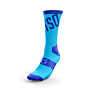 Otso biciklističke čarape Fluo Blue