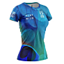 Otso ženska padel majica kratkih rukava Blue Birds
