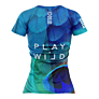 Otso ženska padel majica kratkih rukava Blue Birds