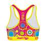 Otso ženski sportski grudnjak Chupa Chups Floral Pink