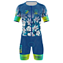 Otso žensko triatlon odijelo Swim Bike Run Flower