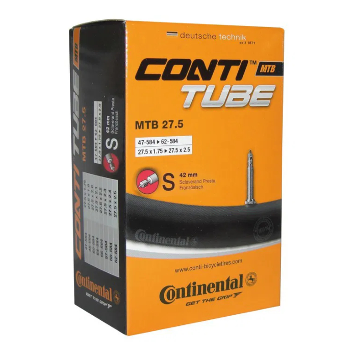 Continental zračnica MTB 27.5x1.75-2.50" 47/62-584 SV 42mm, težina: 230 g