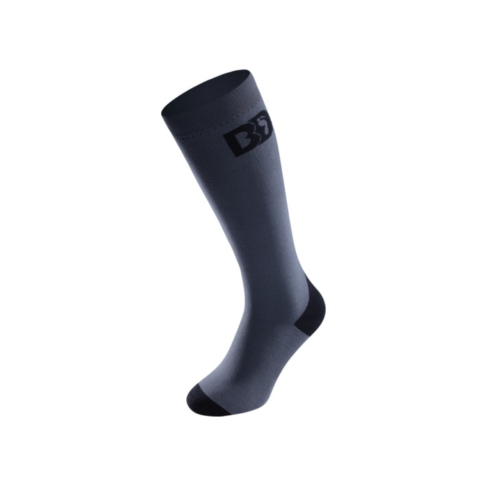 BootDoc kompresijske čarape SMOKE PFI 50 GR/BL
