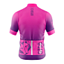 Otso ženski biciklistički dres kratkih rukava Fluo Pink