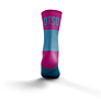 Otso čarape Multisport srednje Light Blue & Fluo Pink