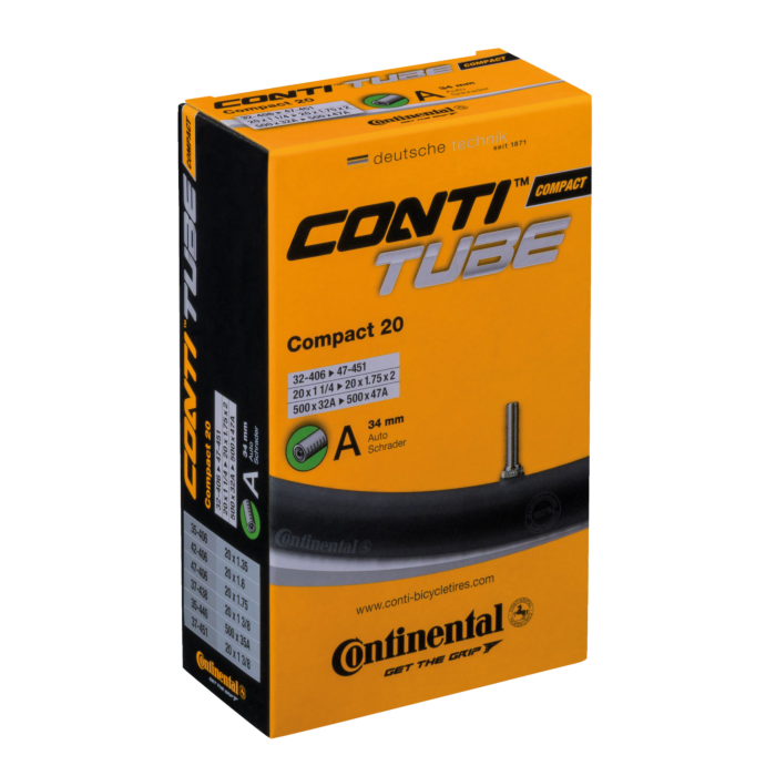 Continental zračnica Compact 20x1 1/4-1.75" x 2 32/47-406/451 AV 34mm