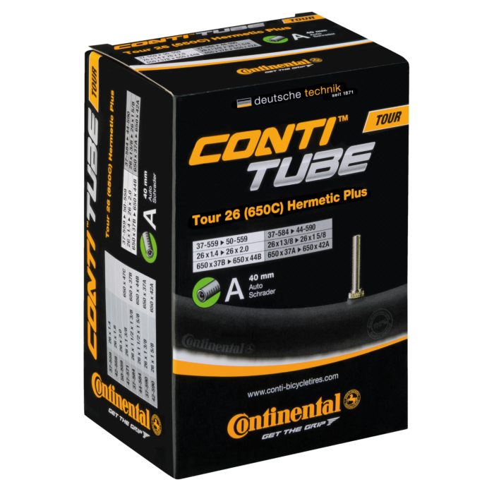 Continental zračnica Tour 26 Hermetic Plus 26x1 3/8-2.0" 37/50-559/590 AV 40mm