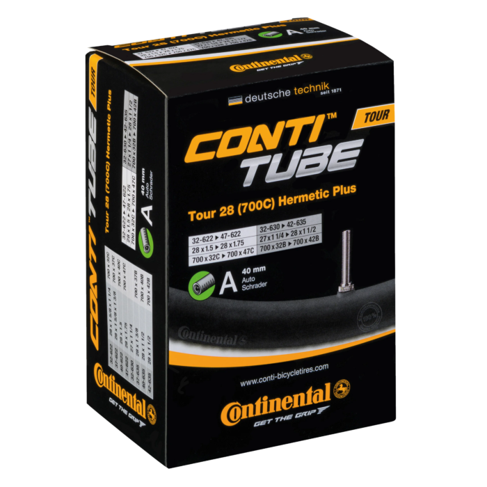 Continental zračnica Tour 28 Hermetic Plus 27/28x1 1/4-1.75" 32/47-622/635 AV 40mm