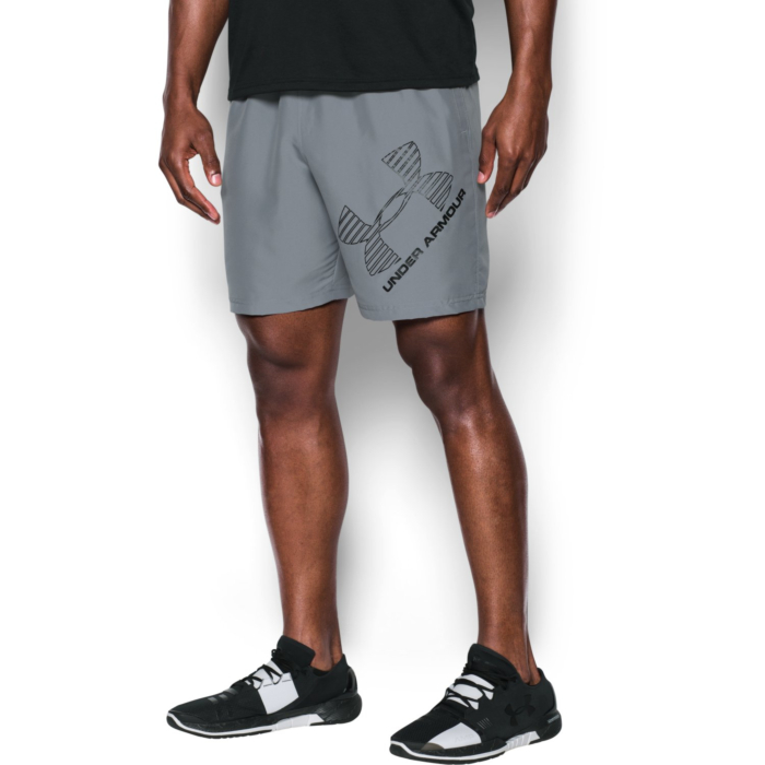 Under Armour muške kratke hlače Woven Graphic Steel/Black