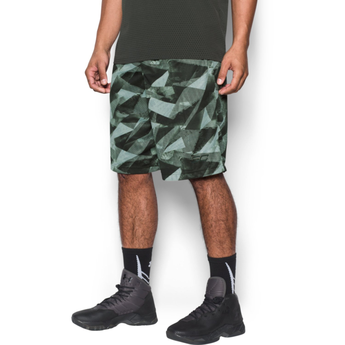 Under Armour muške kratke hlače Stephen Curry 30 Aero Wave Artillery Green/Artillery Green/Radiate