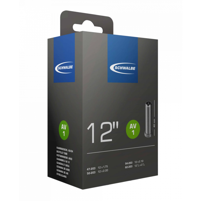 Schwalbe zračnica 12/121x1.75-21" 47/62-203 AV 40mm