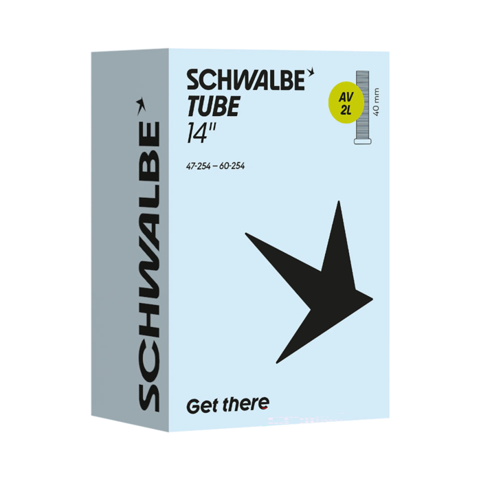 Schwalbe zračnica AV 2L 14x1.75-2.35" 47/60-254 AGV 40mm