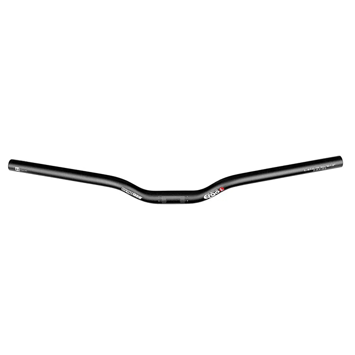 Ergotec volan Ergo L Ø 25.4mm, 610mm, 12°, aluminium, black, težine: 255 g