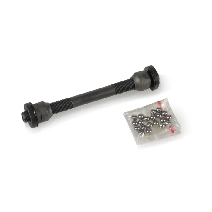 XLC osovina pogona prednja Evo repair kit 'Axle' FW, QR WS-X10 axle, ball rings, end caps