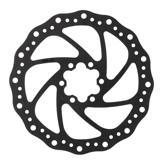 XLC disc brake rotor BR-X136, O 160mm, silver