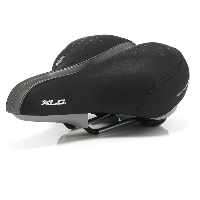 XLC City saddle Globetrotter SA-G02, black, men, 275 x 213mm, approx. 690g