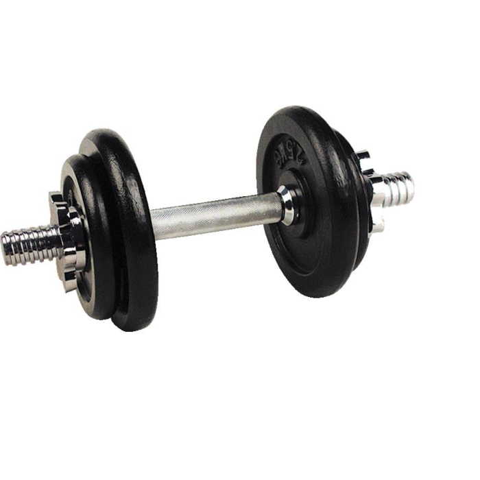Set utega + šipka 10 kg