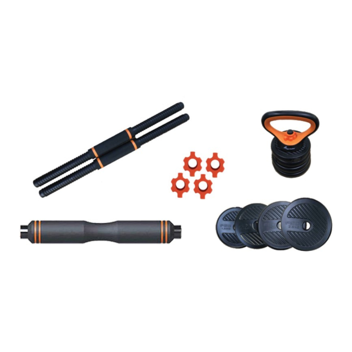 Set utega 30 kg + šipke