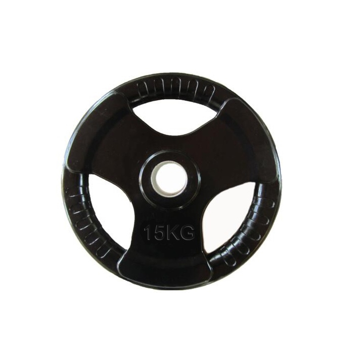 Uteg čelični gumirani 15 kg/fi50mm