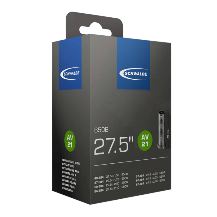 Schwalbe zračnica AV 21, 27.5x1.50-2.25 40/62-584 650B AV 40mm