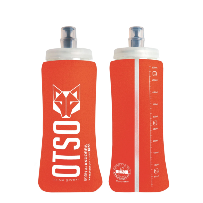 Otso silikonska boca 500ml Big Cap Orange
