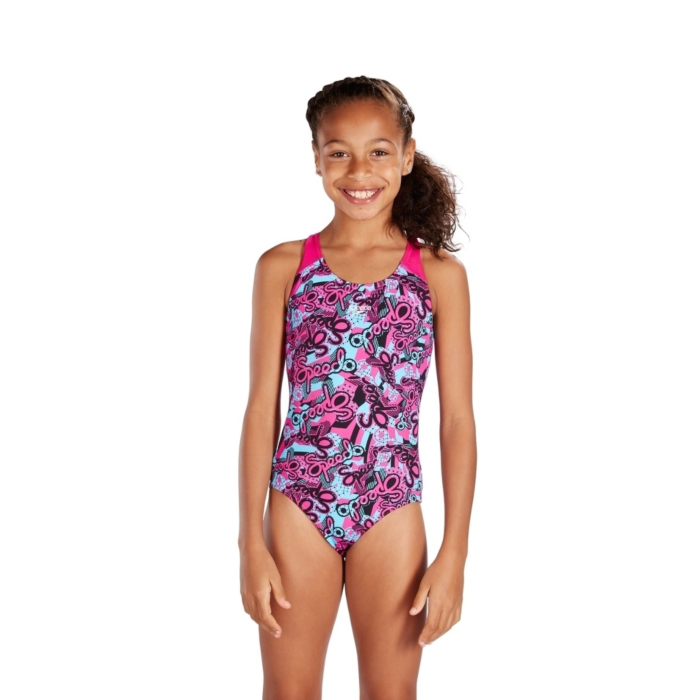 Speedo dječji kupaći kostim ALV SPBK V1 JF P