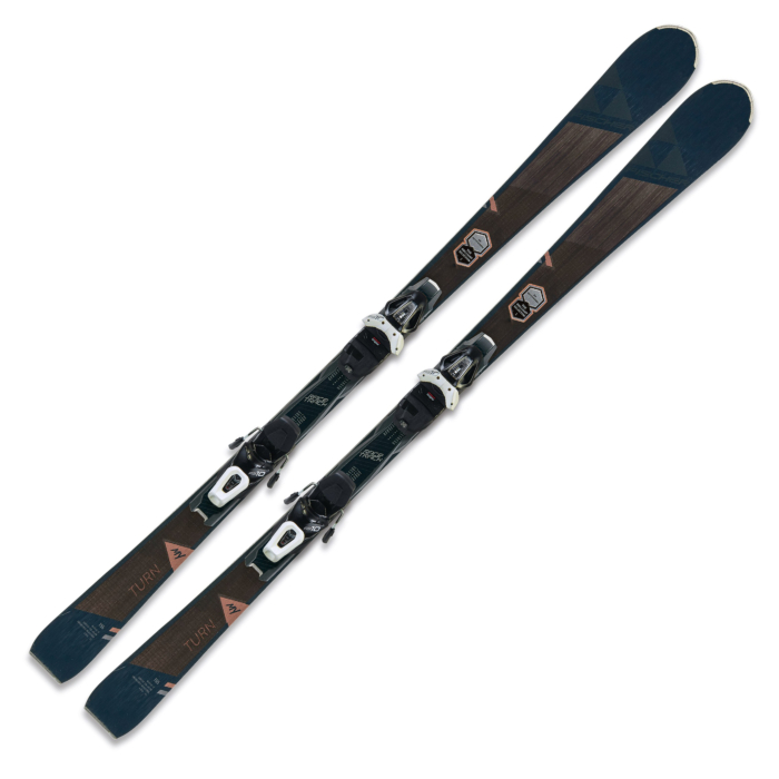 Fischer ski set BRILLIANT MY TURN RT + VEZOVI My RS 10 GW