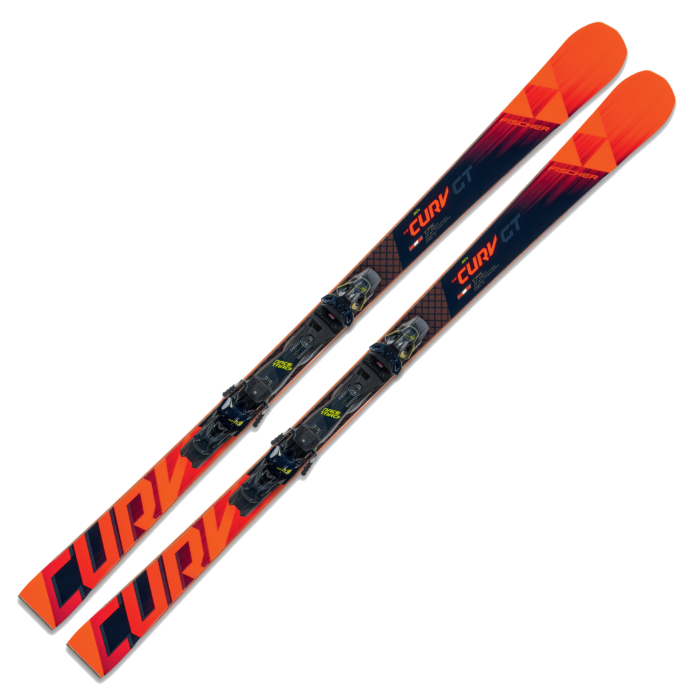 Fischer ski set RC4 THE CURV GT RT + RSW 13 GW Powerrail BRAKE 85 [F]
