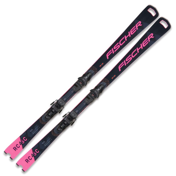 Fischer ski set RC4 WC SC M-TRACK + VEZOVI RSX 12 GW POWERRAIL BRAKE