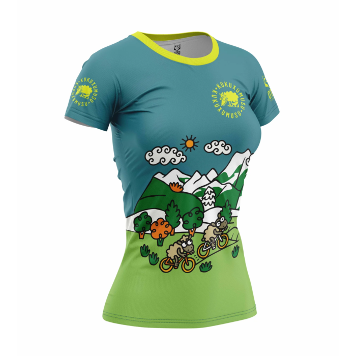 Otso ženska kratka majica Kukuxumusu Bike