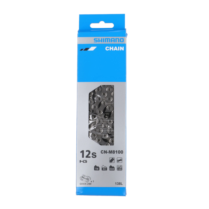 Shimano lanac CN-M8100, DEORE XT, 138LINKS ZA HG 12 brzina, W/QUICK-LINK