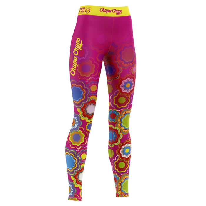 Otso ženske tajice Chupa Chups Floral Pink
