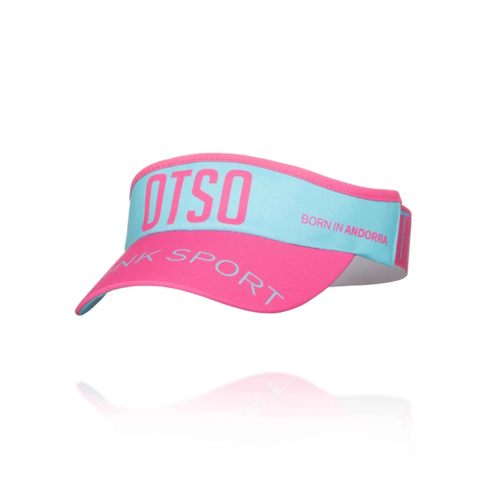 OTSO vizor Light Blue & Fluo Pink