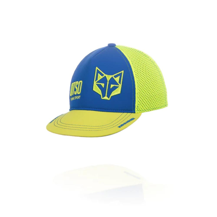 Otso kapa Snapback Electric Blue & Fluo Yellow