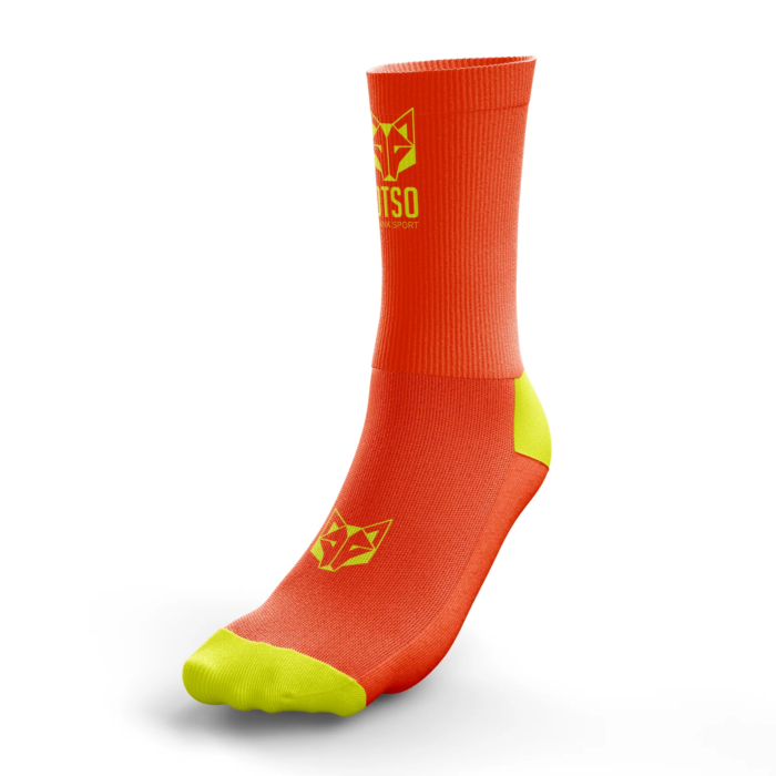 OTSO čarape Multisport Medium Cut Flooow fluo