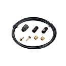 Tektro hose kit for disc brake, black, Kevlar hose, 1,800mm