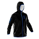 Otso vodootporna jakna Black & Royal Blue