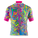 Otso ženska biciklistička majica/dres Psychedelic