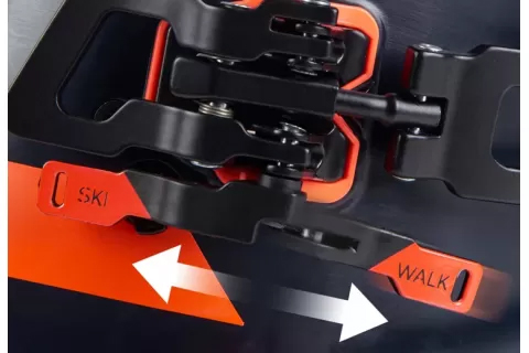 Integrated Ski/Walk Buckle
